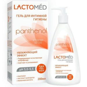 Lactomed, Гель для интимной гигиены «Увлажняющий эффект», 200 мл