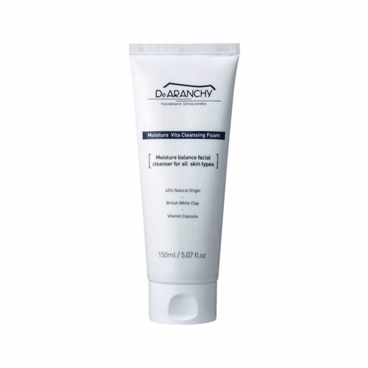 DEARANCHY MOISTURE VITA CLEANSING FOAM (150ml), Увлажняющая пенка для умывания (150мл)