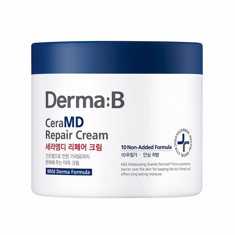 DERMA:B CERAMD REPAIR CREAM (430ml), Восстанавливающий липосомный крем для тела с керамидами (430мл)