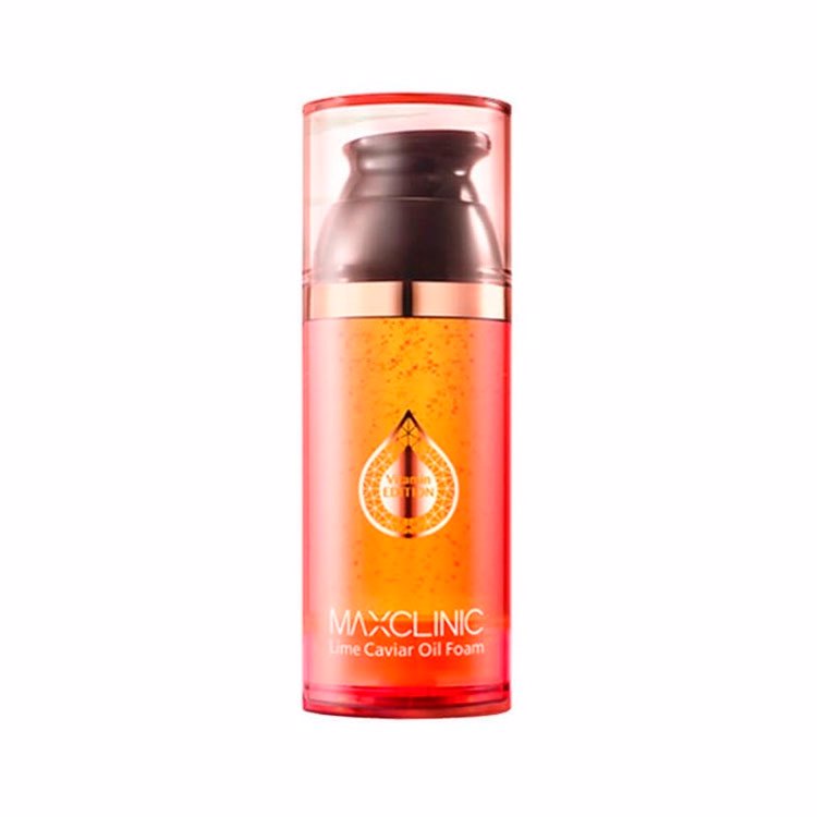MAXCLINIC LIME CAVIAR OIL FOAM (110ml), Пенка для умывания на масляной основе с лаймом (110мл)