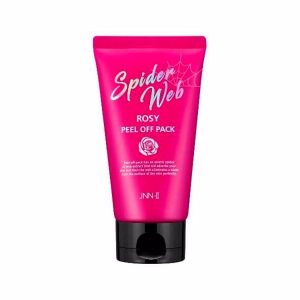 JNN-II SPIDER WEB ROSY PEEL OFF PACK (100ml), Маска с экстрактом розы и паутины (100мл)