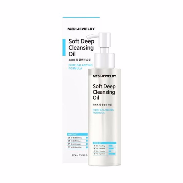 MEDI JEWELRY SOFT DEEP CLEANSING OIL (175ml), Мягкое очищающее масло (175мл)