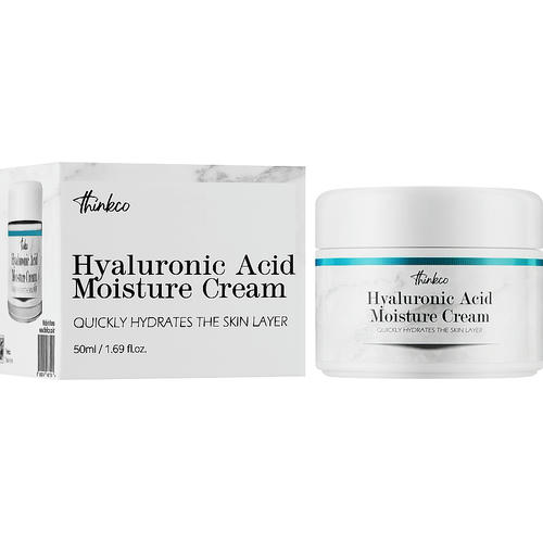 Thinkco Hyaluronic Acid Moisture Cream - Увлажняющий крем с гиалуроновой кислотой — изображение 2