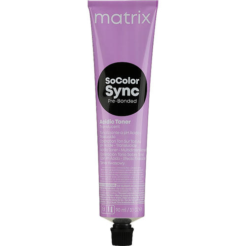Matrix SoColor Sync Pre-Bonded Acidic Toner Translucent Безаммиачный тонер на кислотной основе для волос — изображение 2