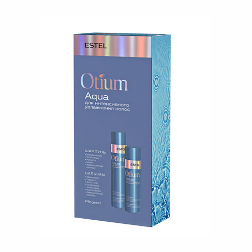 Estel Otium AQUA Set. Набор для интенсивного увлажнения волос (250мл + 200мл)