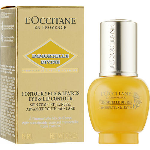 Флюид для кожи вокруг глаз и губ - L'Occitane Immortelle Divine Eyes And lips Fluid — изображение 2