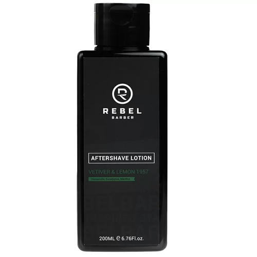 Rebel Barber Vetiver & Lemon - Премиальный лосьон после бритья 200 мл — изображение 2