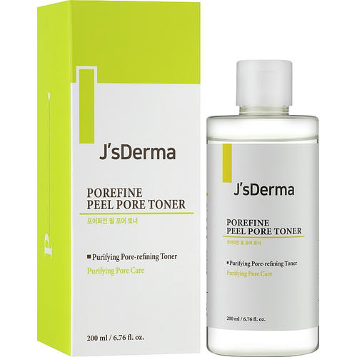 J'sDerma Pore_ne Peel Pore Toner, Тонер для лица с Aha кислотой — изображение 2