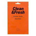 Eunyul Маска тканевая для гладкости и регенерации кожи - Clean&fresh exfoliate sheet mask, 22мл