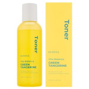 Eunyul Тонер выравнивающий с экстрактом мандарина и витаминами - vita balance green tangerine, 180мл