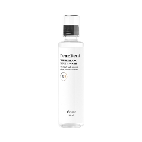 Esthetic House Ополаскиватель для рта без красителей - Dear.dent white blanc mouse wash, 300мл