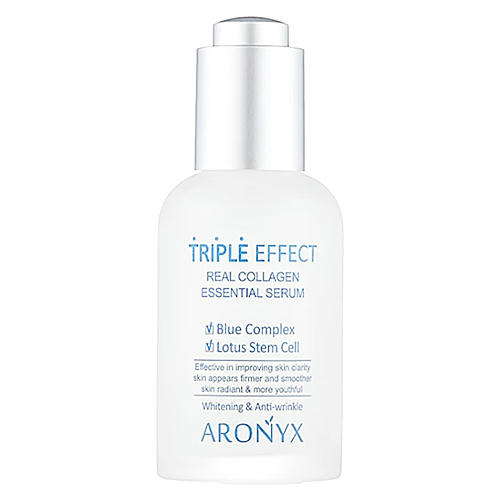 Aronyx Сыворотка с морским коллагеном - Medi flower triple effect serum, 50мл