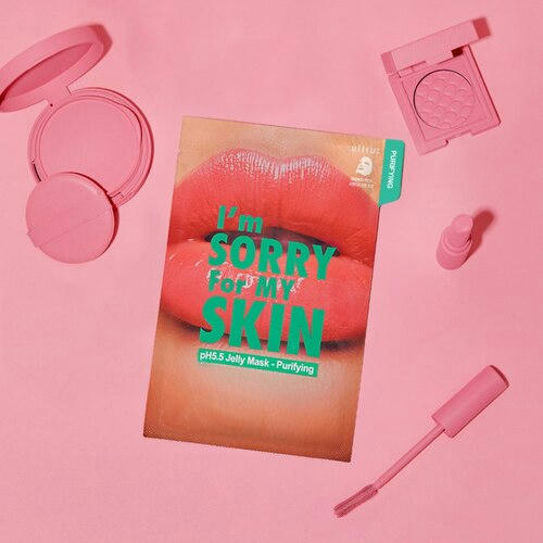 I'm Sorry For My Skin Маска для лица тканевая желейная очищающая - pH5.5 jelly mask-purifying, 33мл — изображение 3