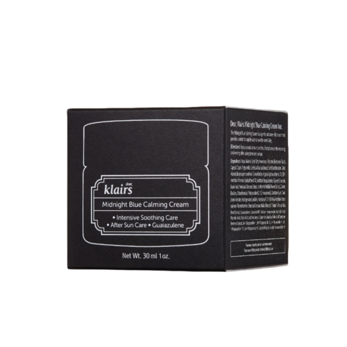 Dear, Klairs Глубокоувлажняющий ночной крем - Midnight blue calming cream, 30мл — изображение 2
