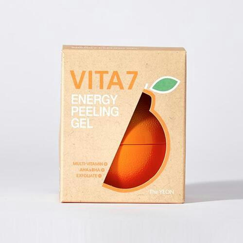 TheYEON Гель для лица энергетический с AHA-BHA кислотами - Vita7 energy peeling gel, 100мл — изображение 2