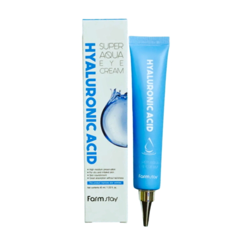 FarmStay Крем для кожи вокруг глаз с гиалуроновой кислотой - Hyalurolic acid super aqua eye, 45мл