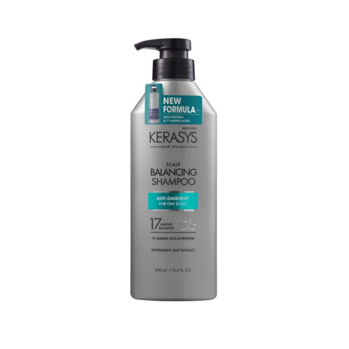 KeraSys Шампунь для сухой кожи головы - Scalp care balancing, 400мл — изображение 4
