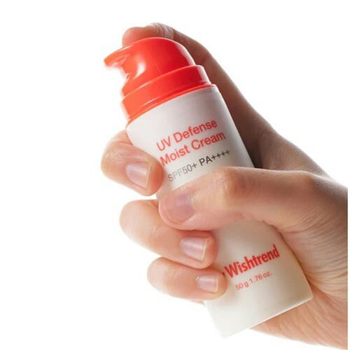 By Wishtrend Крем солнцезащитный увлажняющий - UV defense moist cream SPF50+ PA++++, 50г — изображение 3