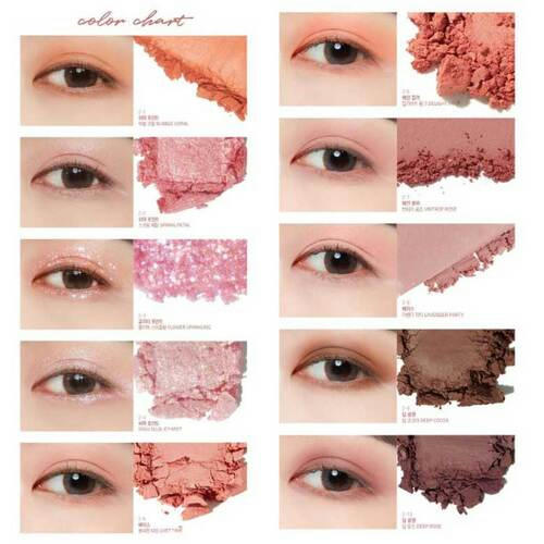 Lizda Палетка теней для глаз тон 02 - mood fit palette mully letter, 11,6г — изображение 3