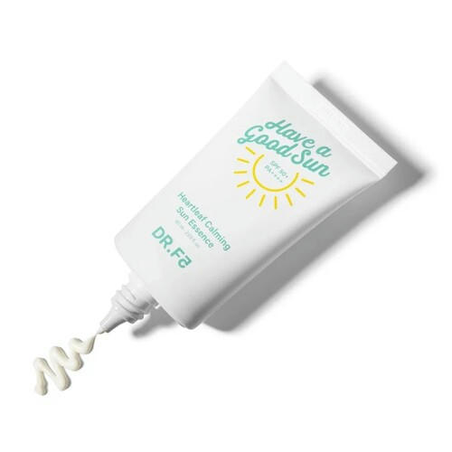 DR.F5 Эссенция солнцезащитная смягчающая - Heartleaf calming sun essence SPF50+ PA++++, 60мл — изображение 2