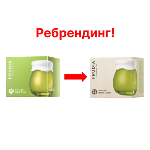 Frudia Крем восстанавливающий с авокадо - Avocado relief cream, 55г — изображение 2