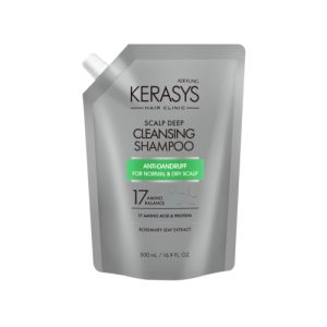 KeraSys Шампунь для лечения кожи головы освежающий з/б - Deep cleansing, 500мл