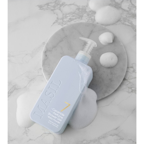 Masil Гель для душа липидный с ароматом детской присыпки - 7 ceramide shower gel baby powder, 500мл — изображение 3