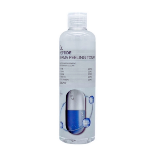Lebelage Тонер антивозрастной отшелушивающий с пептидами - Dr. Peptide derma peeling toner, 310мл