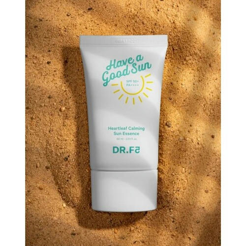 DR.F5 Эссенция солнцезащитная смягчающая - Heartleaf calming sun essence SPF50+ PA++++, 60мл — изображение 3