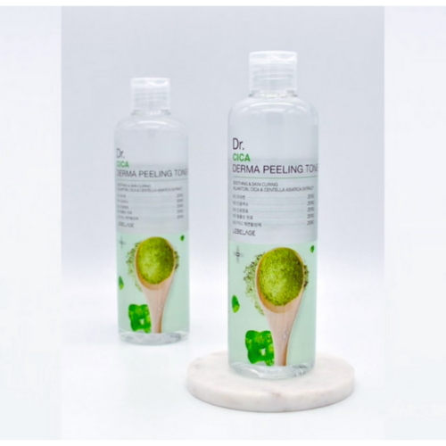Lebelage Тонер отшелушивающий и успокаивающий с центеллой - Dr. Cica derma peeling toner, 310мл — изображение 5