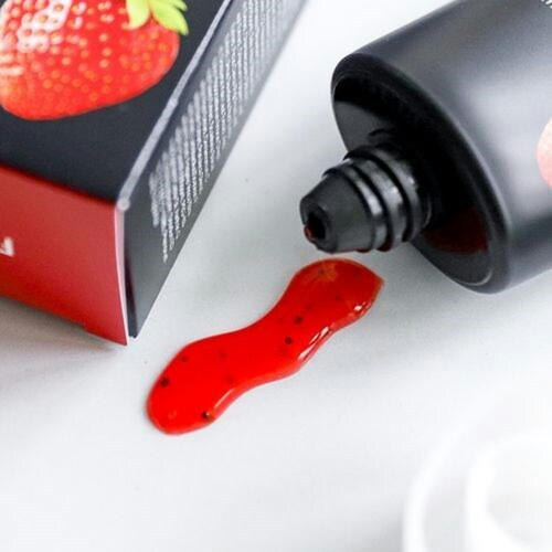 FarmStay Маска-пленка с экстрактом клубники для носа - Real strawberry peel-off nose pack, 60г — изображение 2