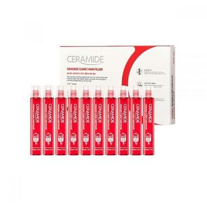 FarmStay Филлер для волос с керамидами - Ceramide damage clinic hair filler, 13мл*10шт