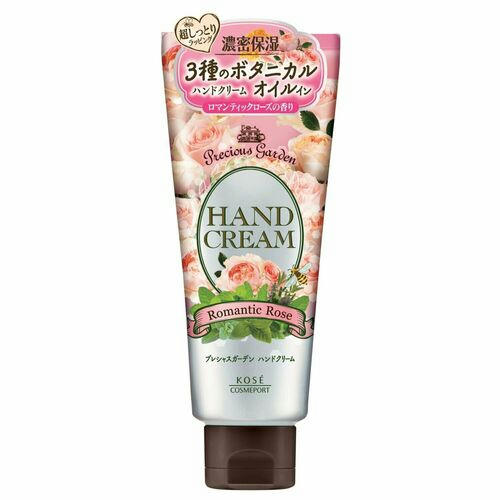 Kose Крем для рук питательный и увлажняющий с ароматом розы - Precious garden romantic rose, 70г