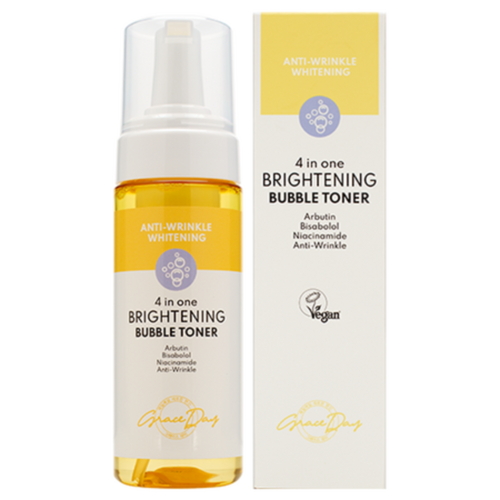 Grace Day Тонер пузырьковый освежающий для уставшей кожи - 4 in one brightening bubble toner, 150мл