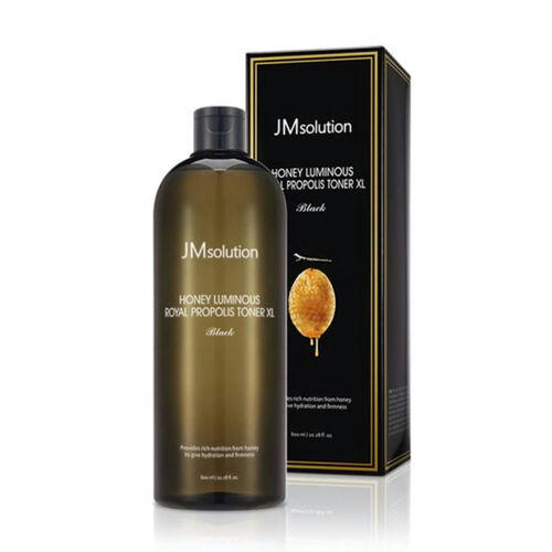 JMSolution Тонер c прополисом и пептидами - Honey luminous royal propolis toner XL, 600мл