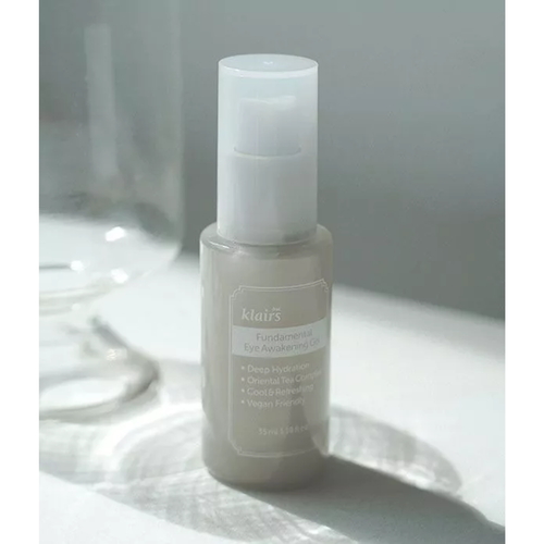 Dear, Klairs Гель для век с зеленым чаем и пептидами - Fundamental eye awakening gel, 35мл — изображение 3