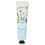 Deoproce Крем для рук и ногтей - Fresh soft cotton blue perfumed hand cream, 50г