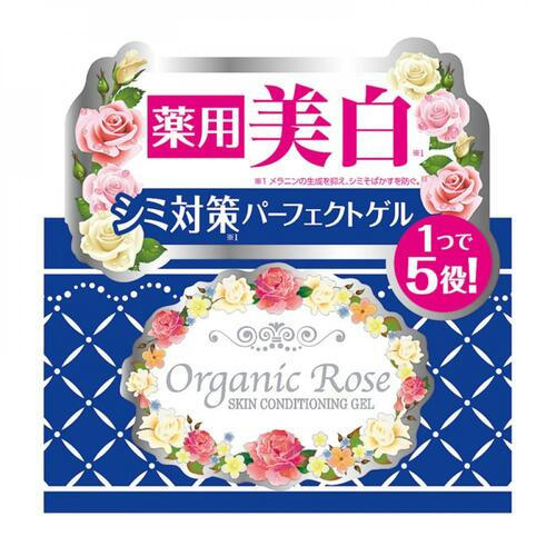 Meishoku Гель-кондиционер для кожи лица увлажняющий - Organic rose skin conditioning gel, 90г
