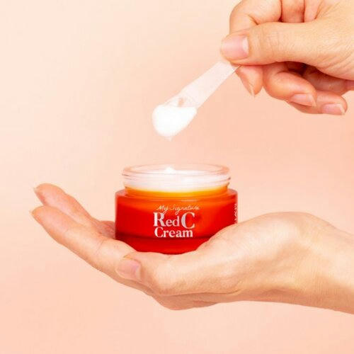 TIAM Крем витаминный для лица - My Signature Red C Cream, 50мл — изображение 4