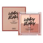 Pekah Палетка теней универсальная #3 Персиковая дымка - Winky blinky, 6,8г