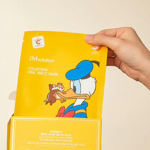 JMsolution Маска тканевая с витамином С для сияния кожи – Disney collection vital vita C mask, 30мл — изображение 2