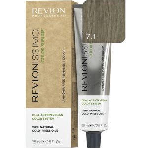 REVLON, Краска для волос Revlonissimo Color Sublime 7.1, 75 мл