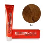 PUNTI DI VISTA, Крем-краска для волос с керамидами Nuance 8.3, 100 мл
