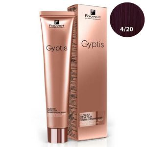 FAUVERT, Перманентный краситель для волос с керамидами А2 Gyptis 4/20, 100 мл
