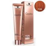 FAUVERT, Перманентный краситель для волос с керамидами А2 Gyptis 7/44, 100 мл