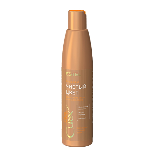 ESTEL, Бальзам "Чистый цвет" для медных оттенков волос Curex Color Intense, 250 мл