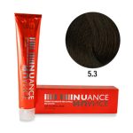 PUNTI DI VISTA, Крем-краска для волос с керамидами Nuance 5.3, 100 мл