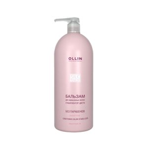 OLLIN, Бальзам для окрашенных волос «Стабилизатор цвета» Silk Touch, 1000 мл