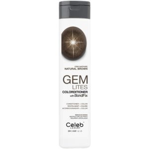CELEB LUXURY, Кондиционер тонирующий корректирующий цвет Gem Lites Colorditioner звёздный сапфир, 244 мл