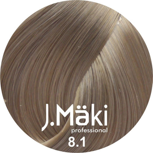 J.MAKI, Стойкий краситель для волос Hair Color 8/1, 60 мл